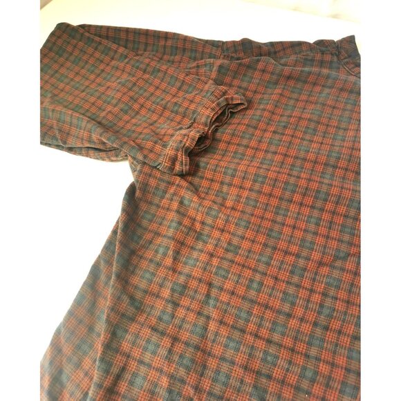 Men's Night Shirt Harley Davidson Flannel Long Sleeve Vintage XL - Picture 10 of 11